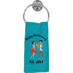 Happy Anniversary Hand Towel - Full Print (Personalized)