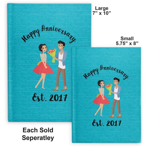 Happy Anniversary Hard Cover Journal - Compare