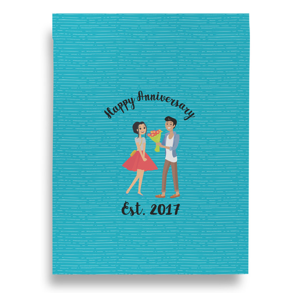 Happy Anniversary House Flags - Single Sided - FRONT