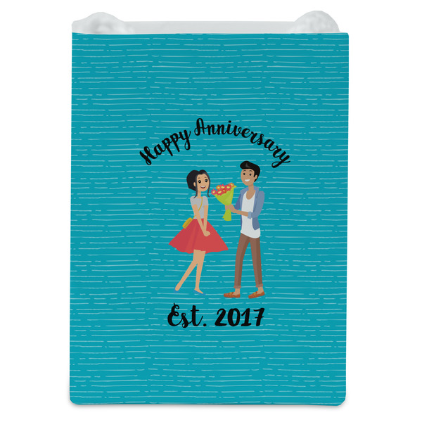 Happy Anniversary Jewelry Gift Bag - Gloss - Front