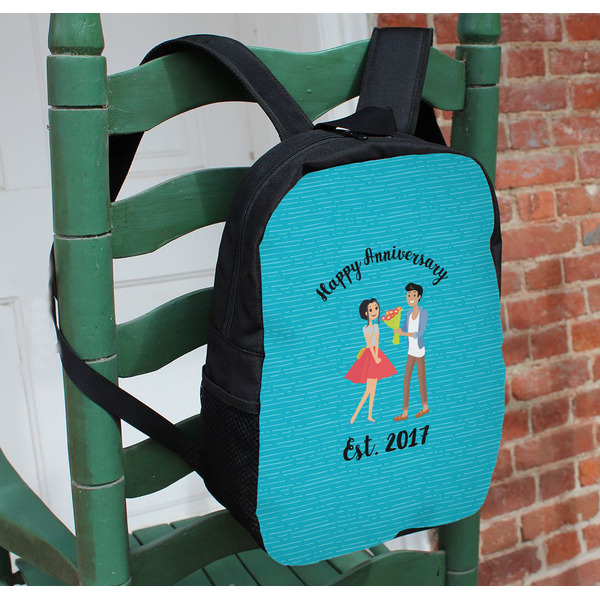 Happy Anniversary Kids Backpack - In Context
