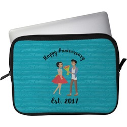 Happy Anniversary Laptop Sleeve / Case - 13" (Personalized)