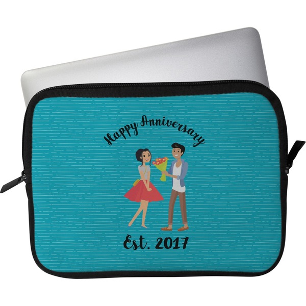 Custom Happy Anniversary Laptop Sleeve / Case - 11" (Personalized)
