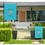 Happy Anniversary Large Garden Flag - Double Sided (Personalized)