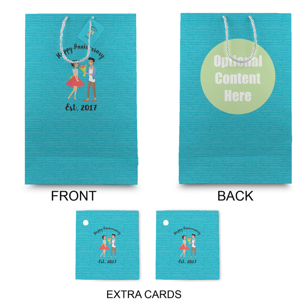 Happy Anniversary Large Gift Bag - Approval
