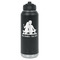 Happy Anniversary Water Bottle - Laser Engraved - Front (Personalized)