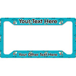 Happy Anniversary License Plate Frame - Style A (Personalized)