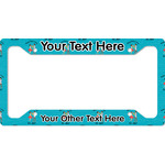 Happy Anniversary License Plate Frame - Style A (Personalized)