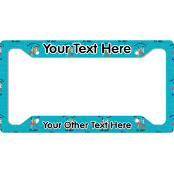 Happy Anniversary License Plate Frame - Style A (Personalized)