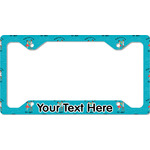 Happy Anniversary License Plate Frame - Style C (Personalized)