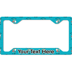 Happy Anniversary License Plate Frame - Style C (Personalized)