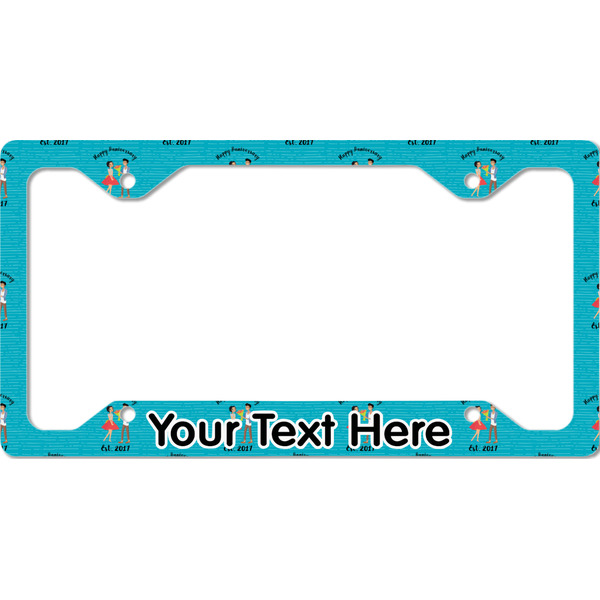Happy Anniversary License Plate Frame - Style C