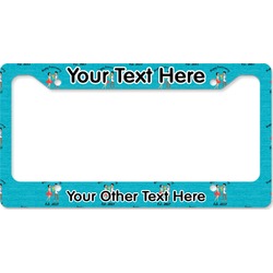 Happy Anniversary License Plate Frame - Style B (Personalized)