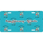 Happy Anniversary Front License Plate (Personalized)