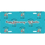 Happy Anniversary Front License Plate (Personalized)