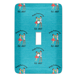 Happy Anniversary Light Switch Cover (Single Toggle) (Personalized)