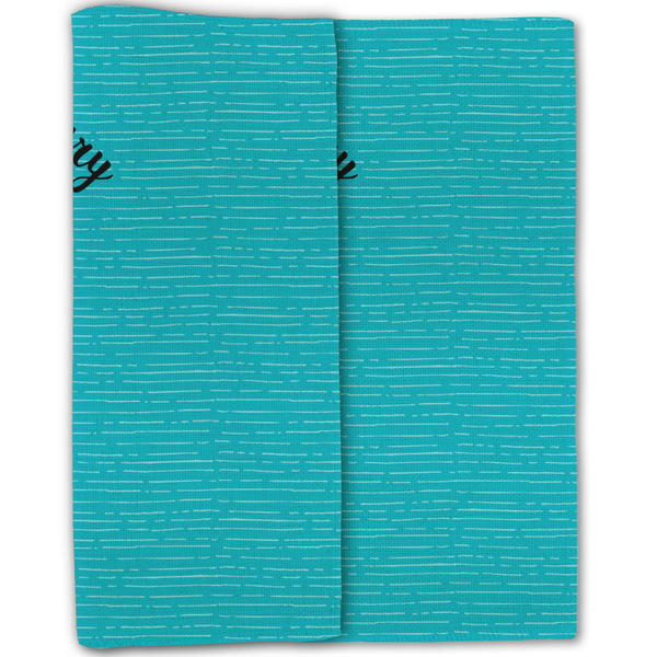 Happy Anniversary Linen Placemat - Folded Half (double sided)