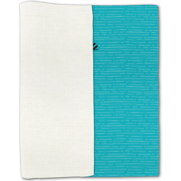 Happy Anniversary Linen Placemat - Folded Half