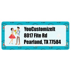 Happy Anniversary Return Address Labels (Personalized)