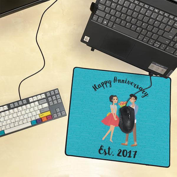 Happy Anniversary Medium Gaming Mats - LIFESTYLE