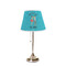 Happy Anniversary Poly Film Empire Lampshade - On Stand