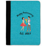 Happy Anniversary Notebook Padfolio - Medium w/ Couple's Names