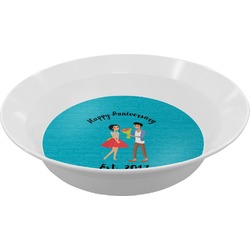 Happy Anniversary Melamine Bowl (Personalized)