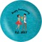 Happy Anniversary Melamine Plate (Personalized)