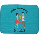 Happy Anniversary Memory Foam Bath Mat - 48"x36" (Personalized)