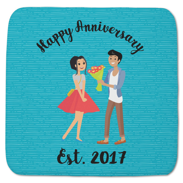 Happy Anniversary Memory Foam Bath Mat 48 X 48