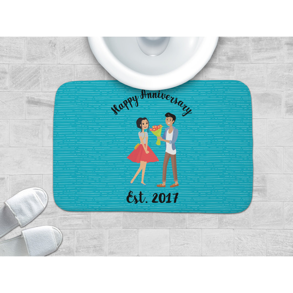 Happy Anniversary Memory Foam Bath Mat - LIFESTYLE 34x21