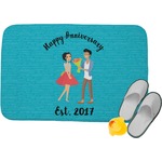 Happy Anniversary Memory Foam Bath Mat (Personalized)