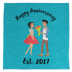 Happy Anniversary Microfiber Dish Towel (Personalized)