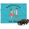 Happy Anniversary Microfleece Dog Blanket - Large