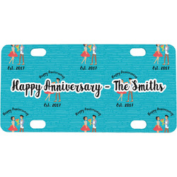Happy Anniversary Mini/Bicycle License Plate (Personalized)