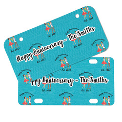 Happy Anniversary Mini/Bicycle License Plate (Personalized)