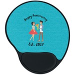 Happy Anniversary Mouse Pad with Wrist Support