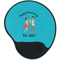 Happy Anniversary Mouse Pad with Wrist Support