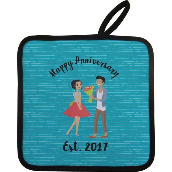 Happy Anniversary Neoprene Pot Holder
