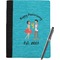 Happy Anniversary Notebook Padfolio - Large w/ Couple's Names
