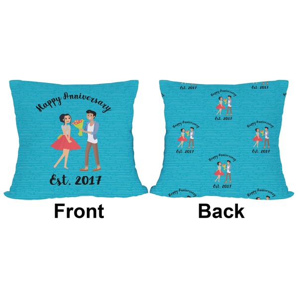 Happy Anniversary Outdoor Pillow - 20x20