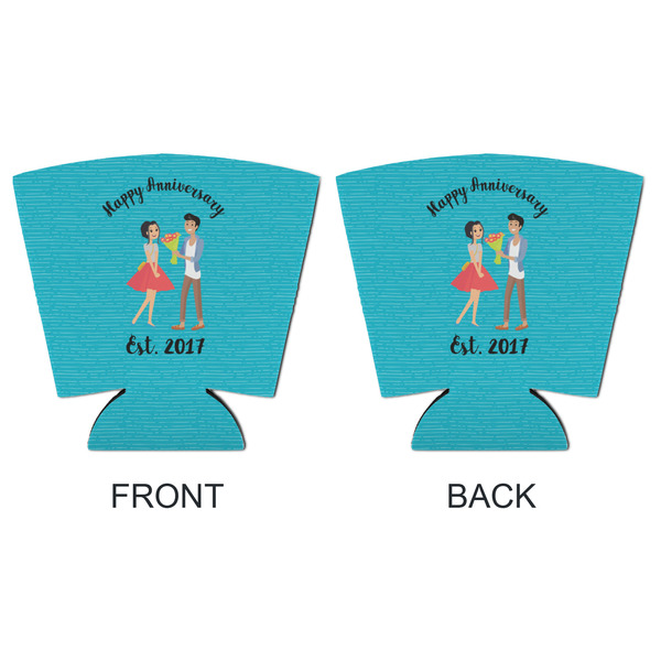 Happy Anniversary Party Cup Sleeves - with bottom - APPROVAL