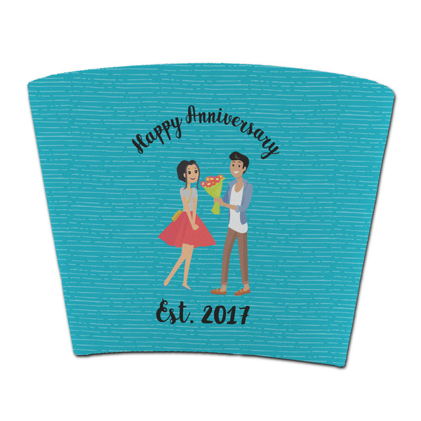 Custom Happy Anniversary Party Cup Sleeve - without bottom (Personalized)