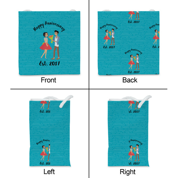 Happy Anniversary Party Favor Gift Bag - Gloss - Approval