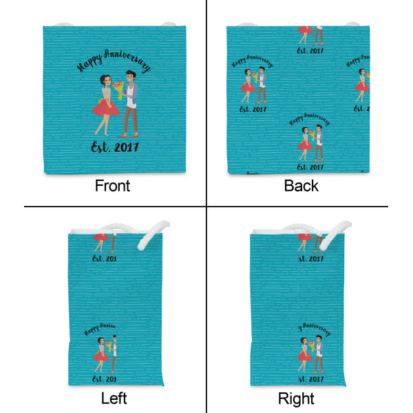 Happy Anniversary Party Favor Gift Bag - Matte - Approval