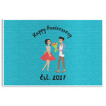 Happy Anniversary Disposable Paper Placemats (Personalized)