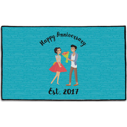 Happy Anniversary Door Mat - 60"x36" (Personalized)