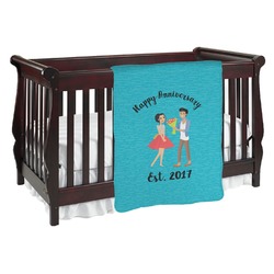 Happy Anniversary Baby Blanket (Personalized)