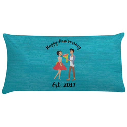 Happy Anniversary Pillow Case - King (Personalized)