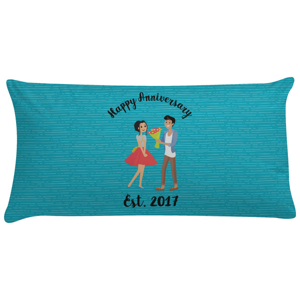 Custom Happy Anniversary Pillow Case - King (Personalized)
